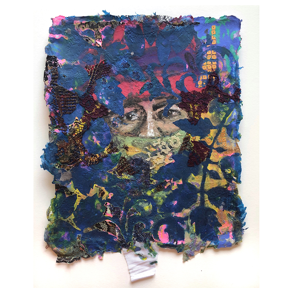 farmworker portrait Blue